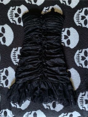 bebe Strapless Mini Dress